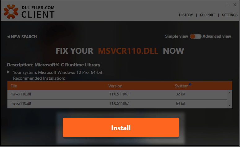 Dll files. Dll-files.com client.
